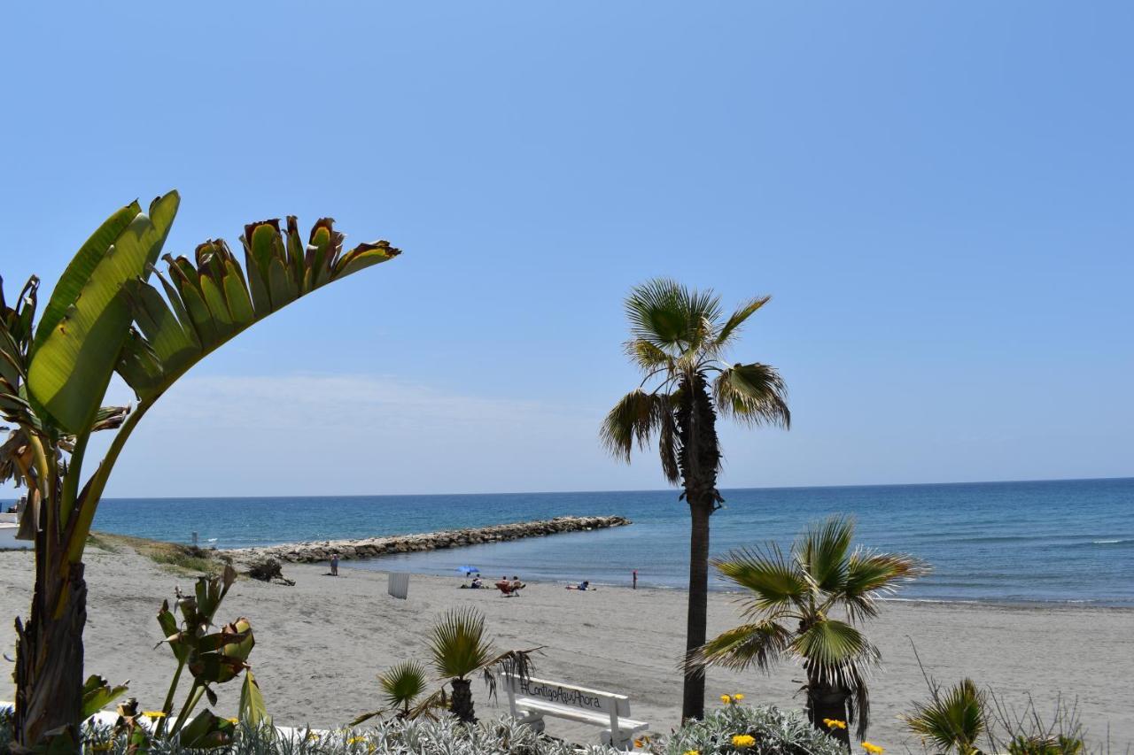 Fantastic Studio - Beachfront Appartement Torrox Buitenkant foto